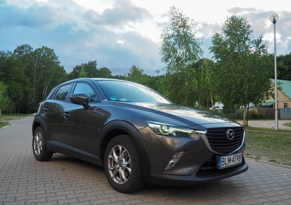 Mazda CX-3 cena 69900 przebieg: 50000, rok produkcji 2017 z Białystok małe 436